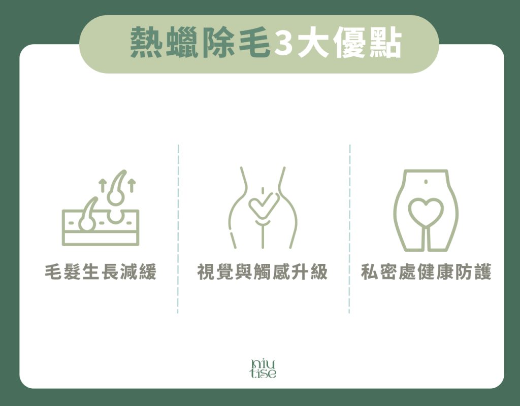 熱蠟除毛3大優點